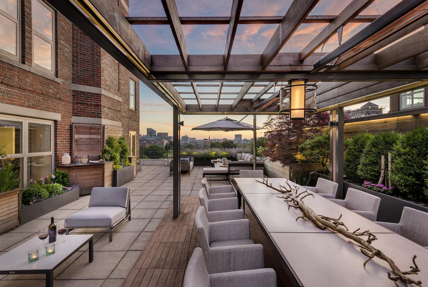 Zen Associates, Al Fresco Dining, Outdoor Living Spaces, Landscape Design, Boston